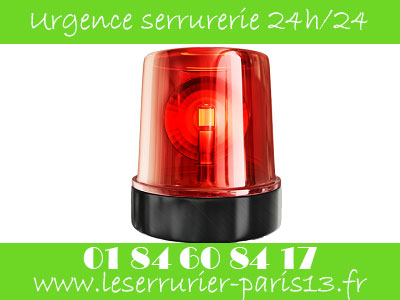 Urgence serrurier Paris 13 24h/24